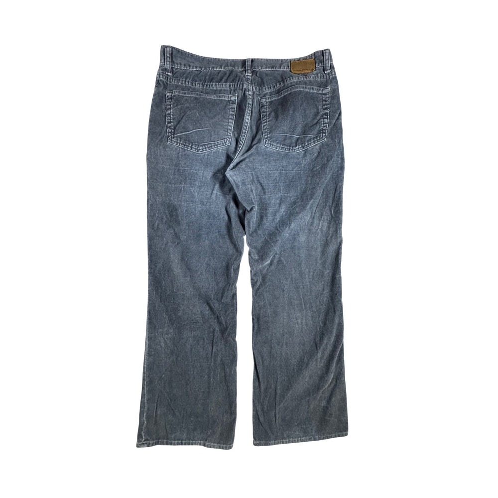 Gap Corduroy Pants Men 34x30 Dark Gray Low Rise Boot Fit Cotton Blend - Picture 12 of 12